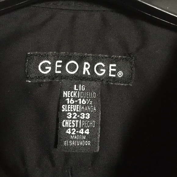 Good Looking Assertive Black Dress Shirt - Picture 5 of 7